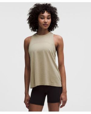 lululemon – Swiftly Relaxed Tank Top Hip Length – – Size 4 - Natural