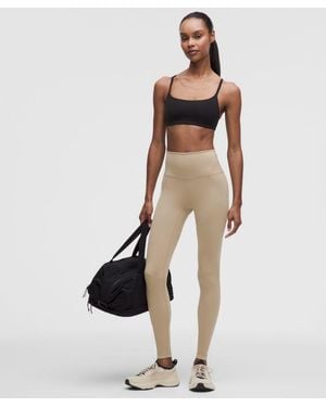 lululemon – Wunder Train No Line High-Rise Tight Leggings – 28" – Colour Khaki – Size 4 - White