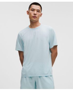 lululemon Mile Maker Mesh Short-Sleeve T-Shirt - Blue