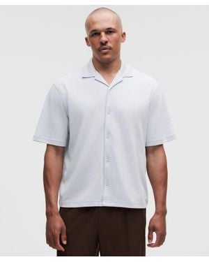 lululemon Pique-Performer Camp-Collar-Shirt - White