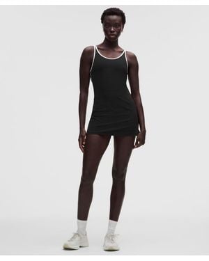 lululemon Scoop-Neck Cutout Tennis Dress - Black