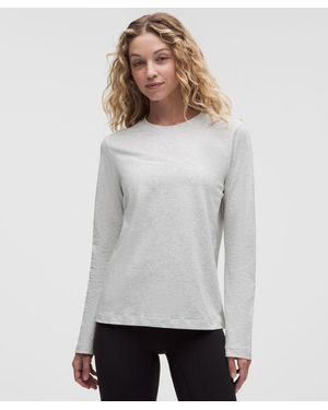 lululemon The Classic Jersey Long-Sleeve Tee - Grey