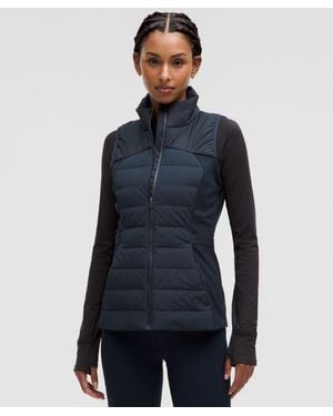 lululemon Down For It All 700-Fill Vest - Blue