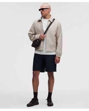 lululemon Cotton-Blend Collared Jacket - Natural