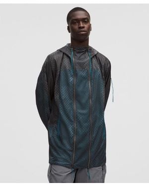 lululemon – Woven Double-Zip Jacket Slnsh Collection – – Size Large - Blue