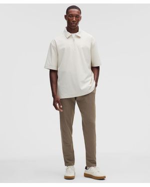 lululemon – Abc Slim-Fit Trousers 32L Textured – – Size 12 - White
