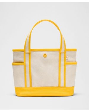 lululemon – Daily Multi-Pocket Small Zip-Top Tote Bag 5L – - Yellow
