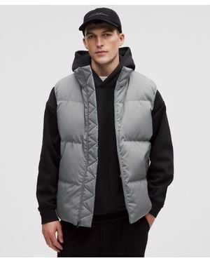 lululemon – Always Down Puffer Vest Tech Canvas – – Size Large - Grey