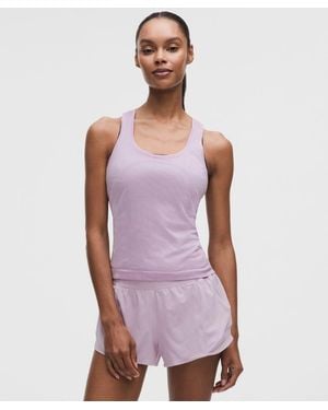 lululemon – Swiftly Tech Racerback Tank Top 2.4 Waist Length – – Size 4 - Purple