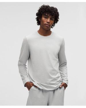 lululemon – Soft Jersey Long-Sleeve Shirt – – Size 6 - Grey