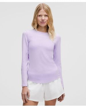 lululemon Hold Tight Long-Sleeve Shirt - Purple