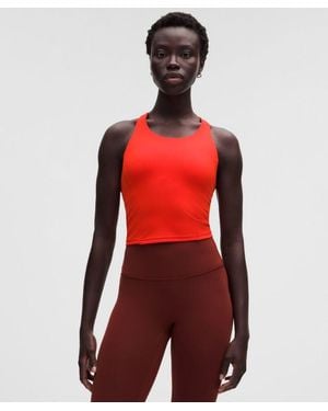 lululemon – Wunder Train Racerback Tank Top Medium Support, B/C Cup – – Size 4 - Red