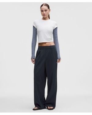 lululemon Daydrift High-Rise Wide-Leg Trouser - Blue