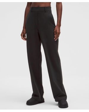 lululemon Daydrift High-Rise Straight-Leg Trouser - Black