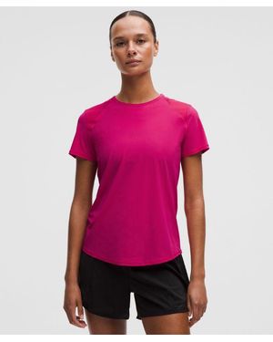 lululemon – Sculpt Short-Sleeve Shirt – Colour Neon/ – Size 4 - Pink