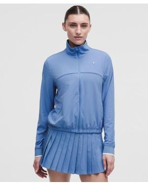 lululemon – Court Rival Tennis Track Jacket – – Size 14 - Blue