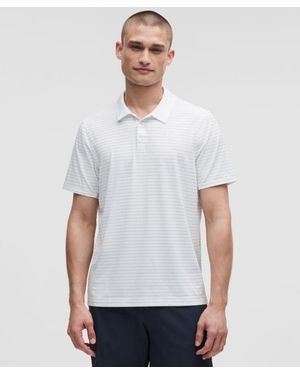lululemon – Logo Sport Polo Short-Sleeve Fit – – Size Small - White
