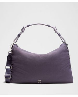 lululemon – Convertible Ruched Crossbody Bag Large 16L – - Purple