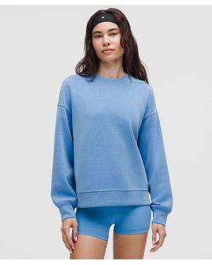 lululemon Softstreme Crewneck Oversized Pullover - Blue