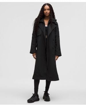 lululemon Classic-Fit Trench Coat - Black