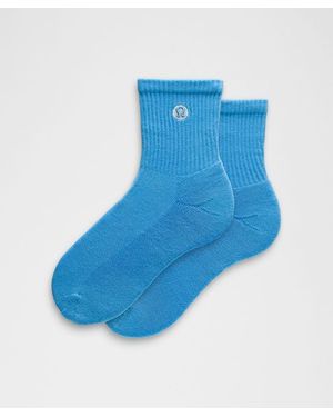 lululemon – Daily Essential Quarter Socks – – - Blue