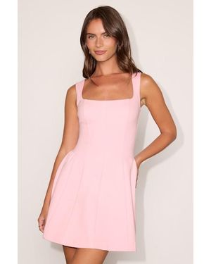 Lulus Roetta Sleeveless Pleated Mini Dress - Pink