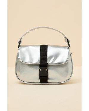 Vans Hooked On Metallic Mini Handbag - Natural