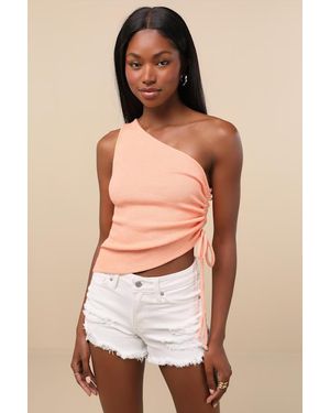 Just Black Kasenya Mid-Rise Super Destroyed Shorts - White
