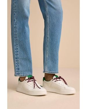 Steve Madden Marvin And Lace-Up Sneakers - Blue