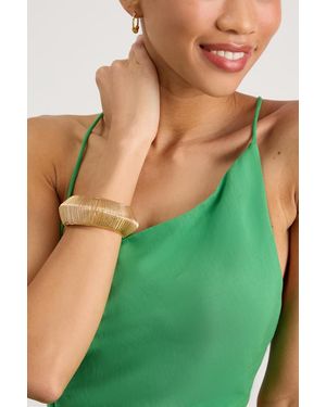 Lulus Blanche Chunky Cuff Bracelet - Natural