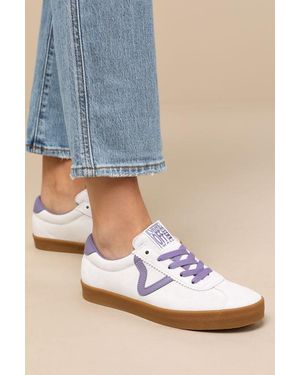 Vans Sport Low Haze Suede Lace-Up Trainers - Blue