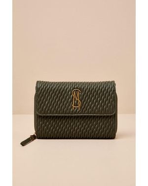 Steve Madden Bcarina Quilted Crossbody Handbag - Green