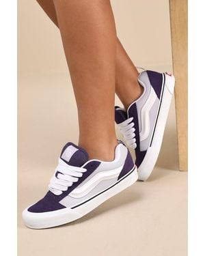 Vans Knu Skool Mist Chunky Lace-Up Sneakers - Purple