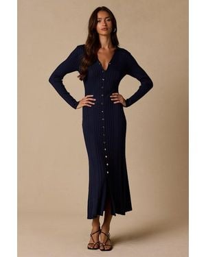 Lulus Quincy Collared Jumper Dress - Black