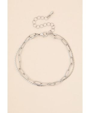 Lulus Mylina Layered Bracelet - Natural