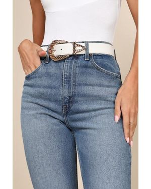 petit moments Modern Rodeo Western Belt - Blue