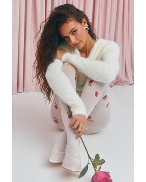 L'eggs Bare Contourâ„ Rosette Sheer Tights - White