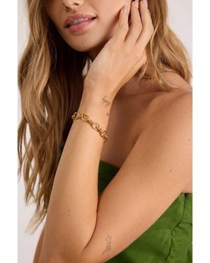Lulus Cardena Chain Link Bracelet - Natural