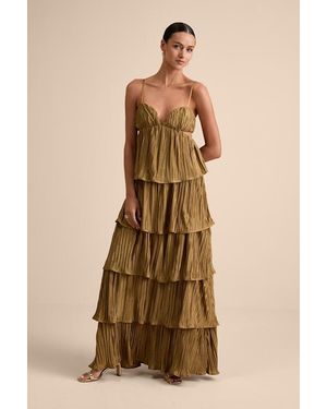 sleek dedication green satin plisse cutout tiered mini dress Lulus Sleek Dedication Green Satin Plisse Cutout Tiered Mini Dress by Lulus
