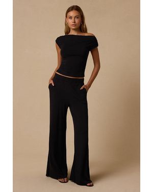 Lulus Jessi Wide-Leg Pants - Blue