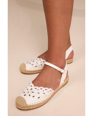 Lulus Meeka Ankle Strap Flatform Espadrilles - Natural