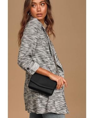 Lulus Side To Side Crossbody Mini Bag - Brown