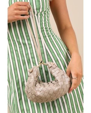 Billini Kacey Woven Wristlet Bag - Natural