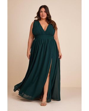 Lulus Heavenly Hues Pale Maxi Dress in Natural