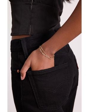 Lulus Mylina Layered Bracelet - Black