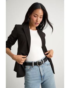 Lulus Hartlyn Fitted Blazer - White