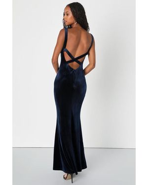 Lulus Perfectly Classy Satin Strappy Maxi Dress in Green | Lyst UK