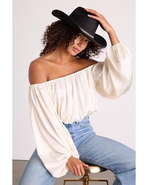 Lulus Deighton Rhinestone Western Hat - Black