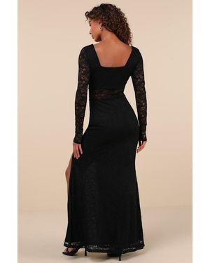 black polka dot dress long Petal and Pup Women's Naira Pleated Maxi Dress main image 0