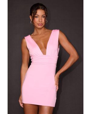 Lulus Syra Slinky Knit Bodycon Mini Dress - Pink